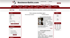 Desktop Screenshot of business-baltic.com