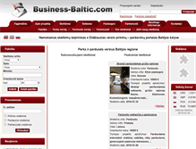 Tablet Screenshot of business-baltic.com